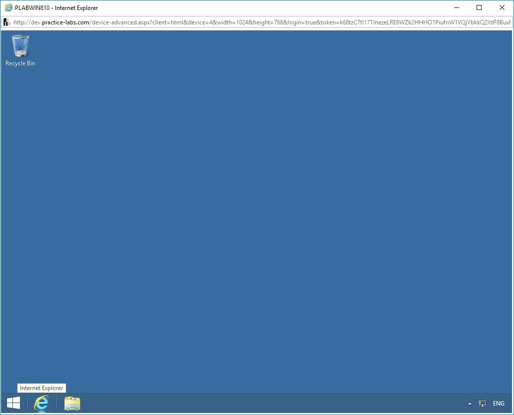 Figure 1.2 Screenshot of PLABWIN810