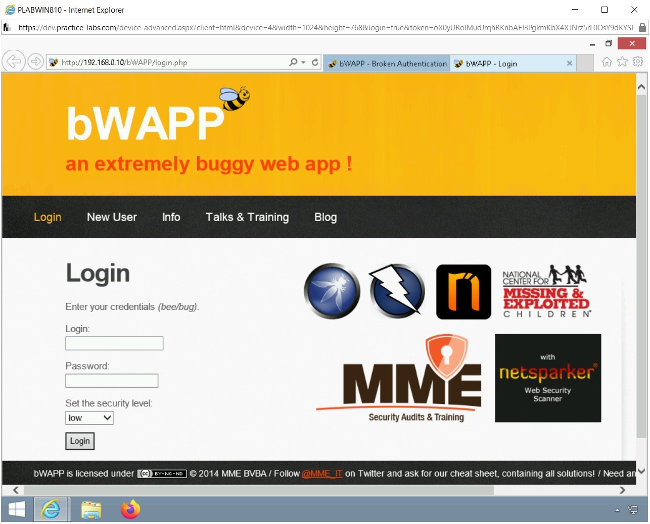 Figure 1.39 Screenshot of PLABWIN810
