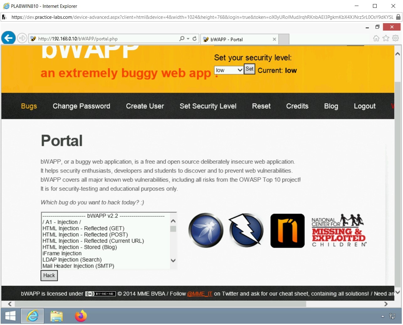 Figure 1.41 Screenshot of PLABWIN810