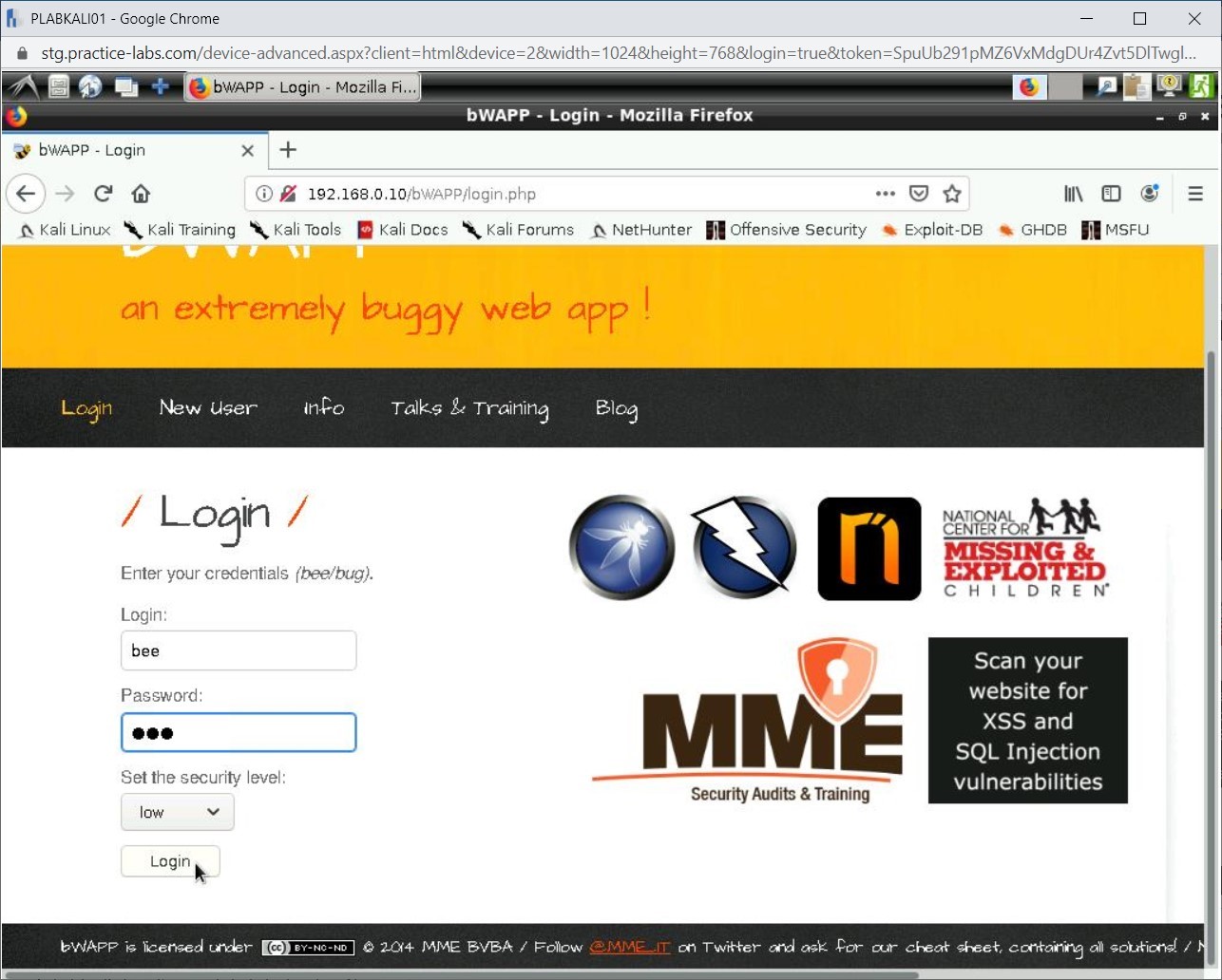 Figure 1.51 Screenshot of PLABKALI01