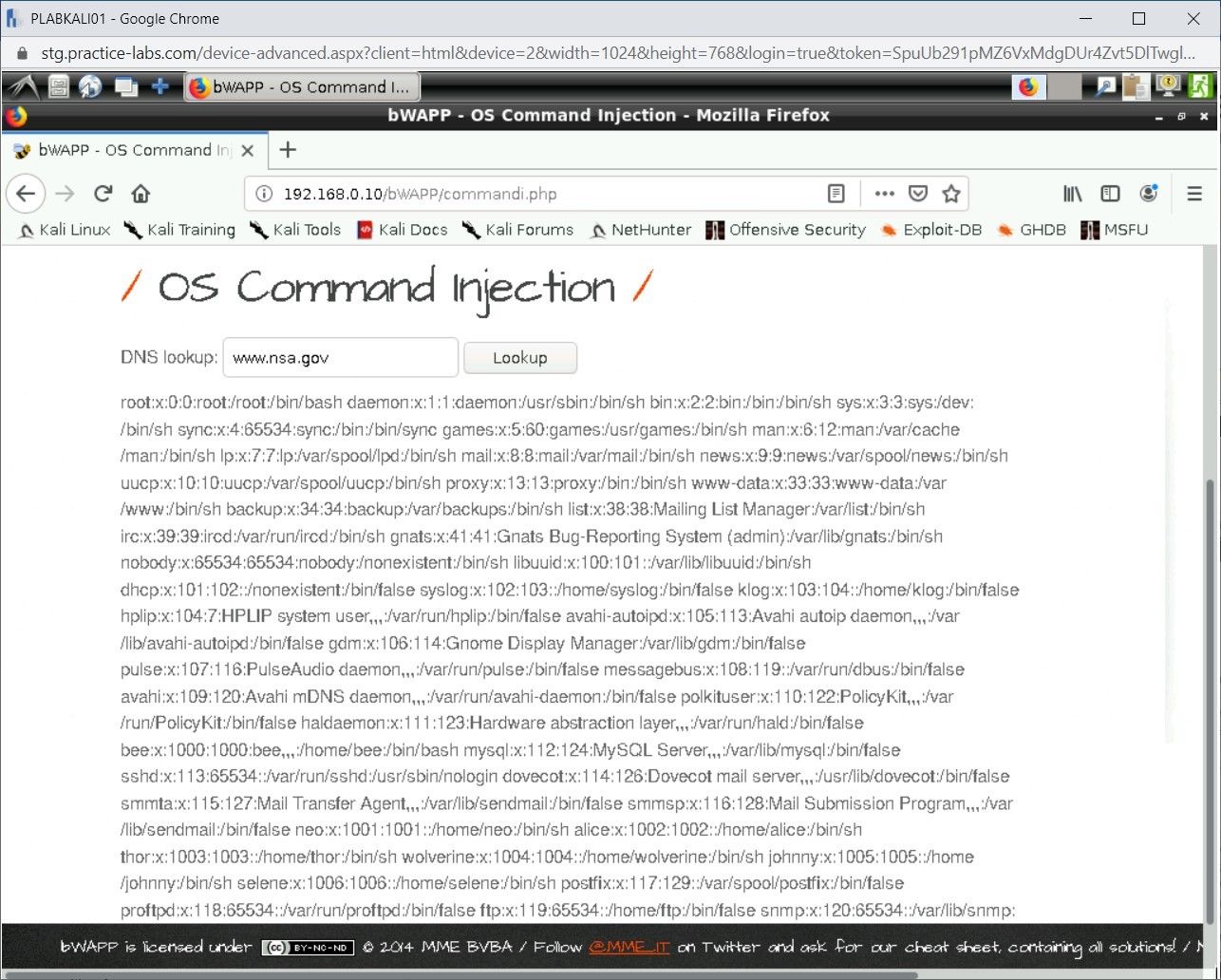 Figure 1.59 Screenshot of PLABKALI01