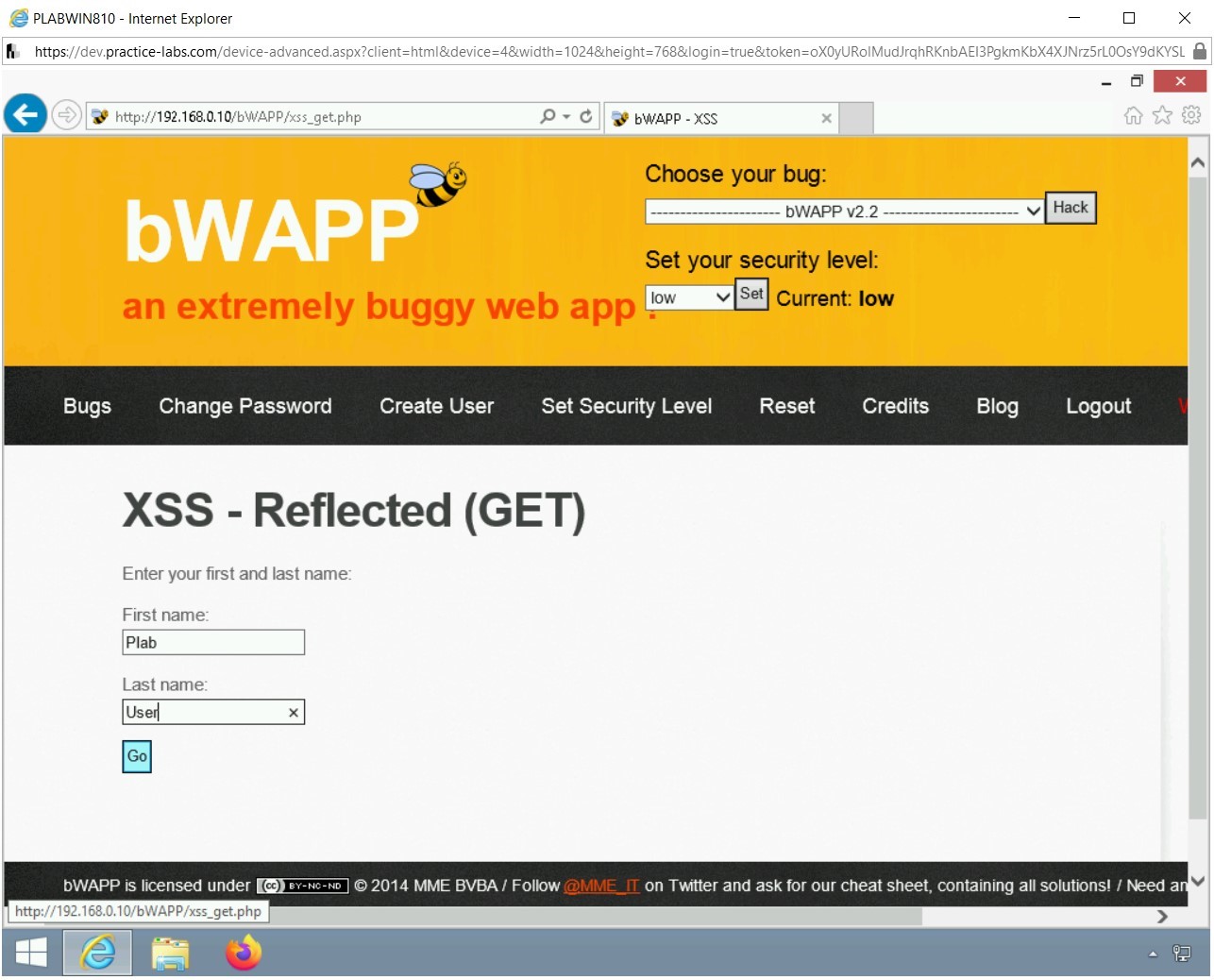 Figure 1.75 Screenshot of PLABWIN810