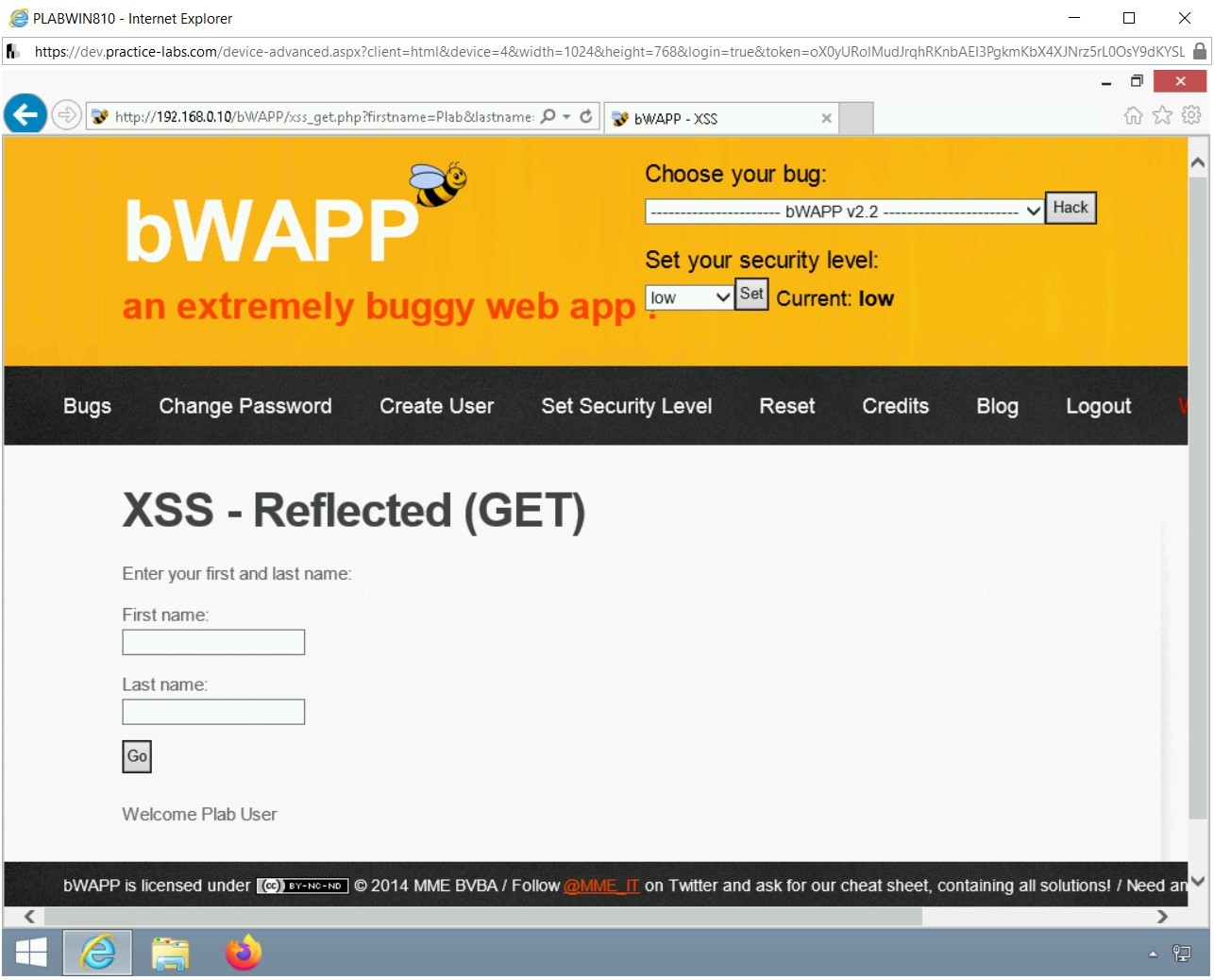 Figure 1.76 Screenshot of PLABWIN810