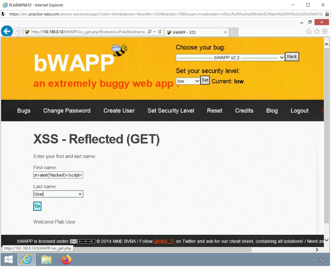 Figure 1.77 Screenshot of PLABWIN810