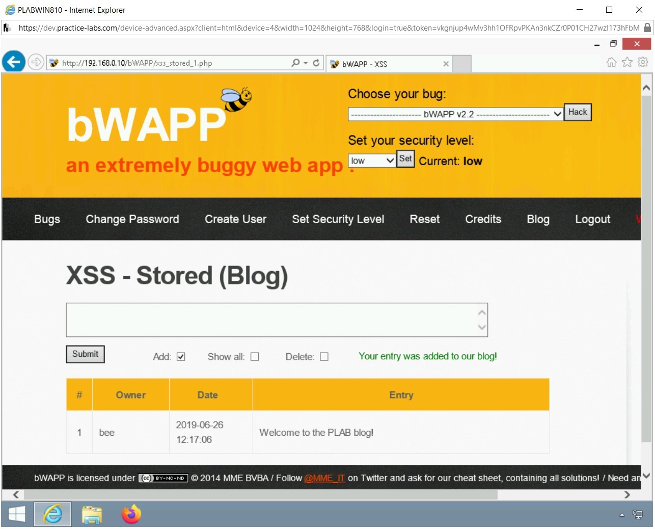 Figure 1.81 Screenshot of PLABWIN810