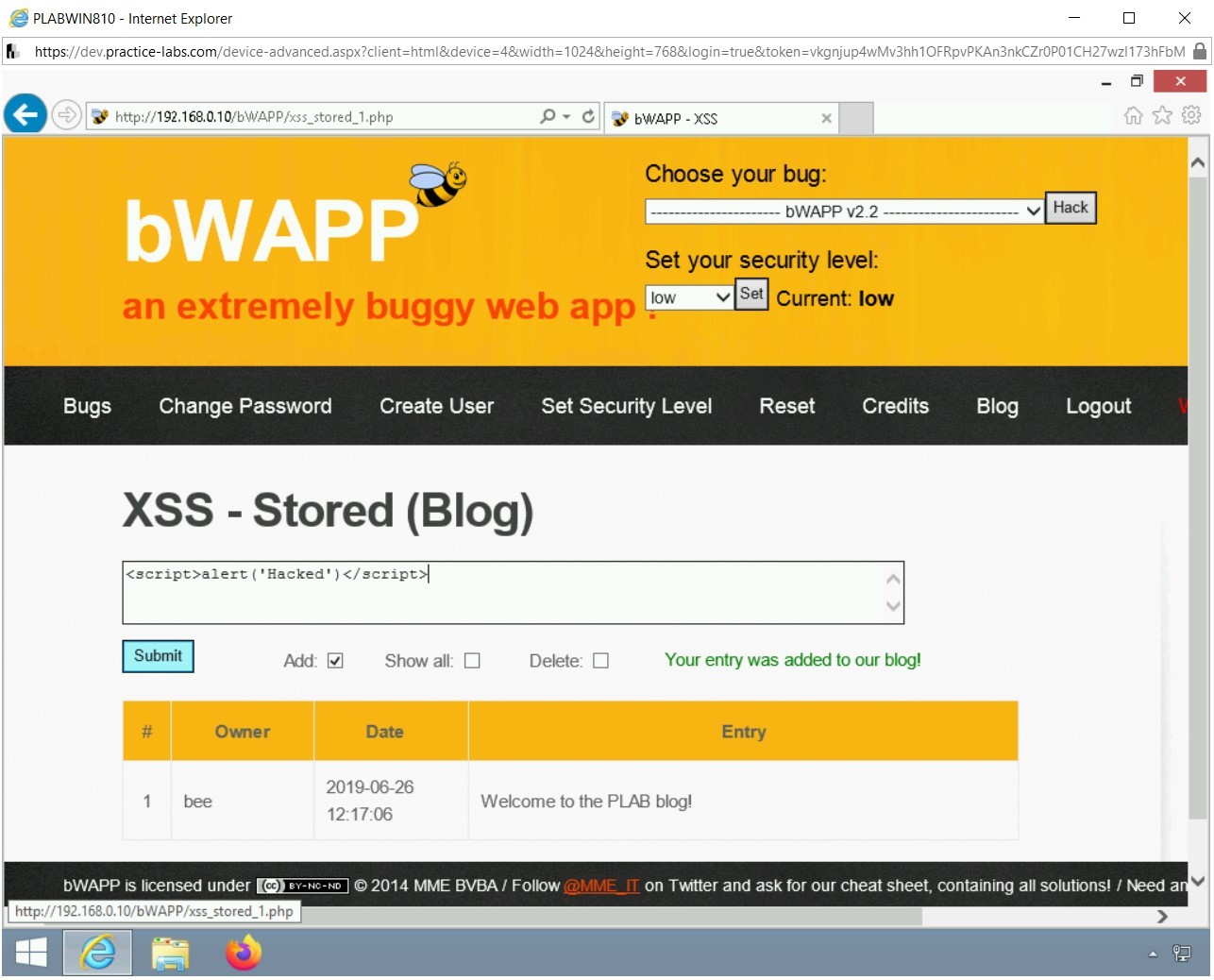 Figure 1.82 Screenshot of PLABWIN810