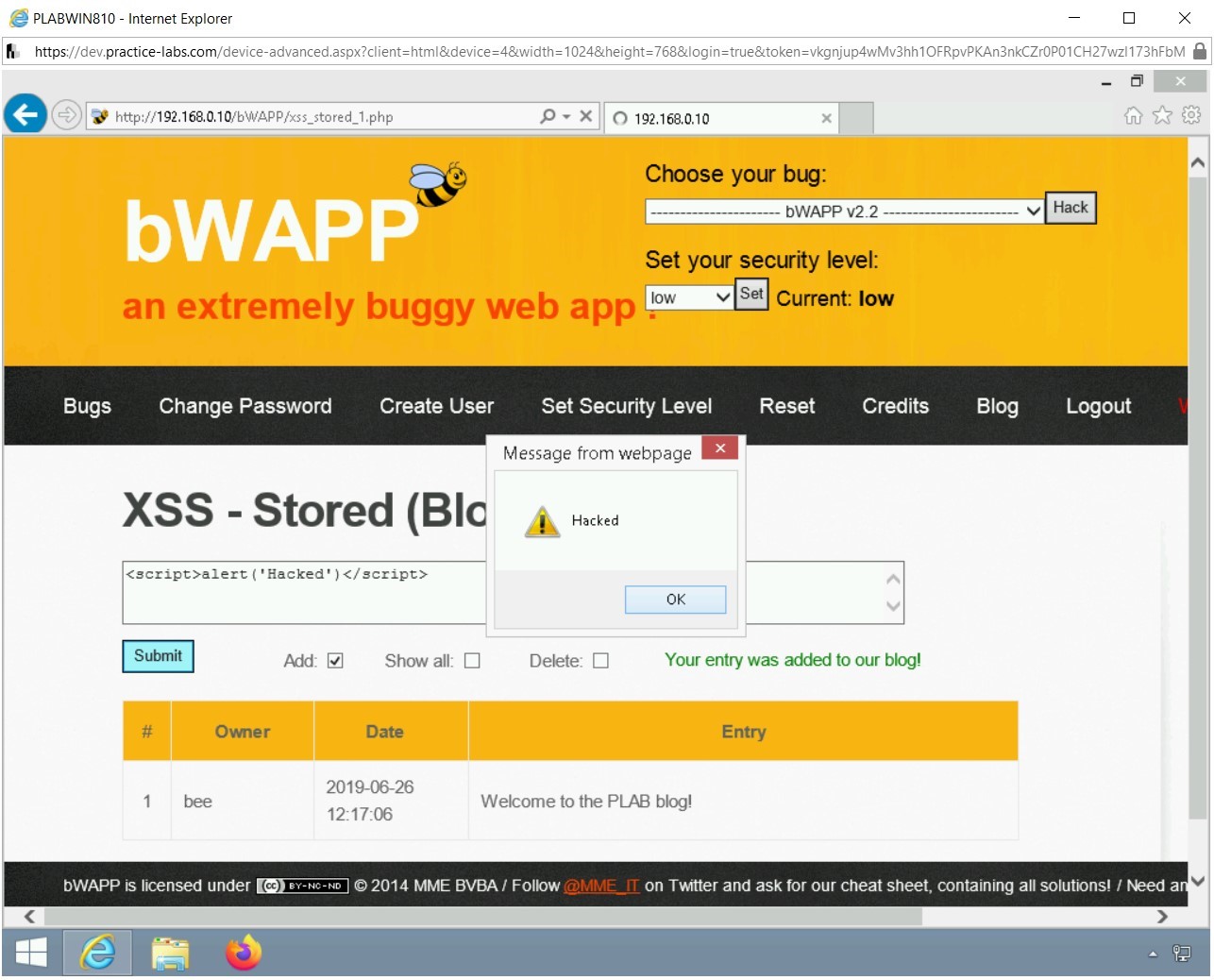Figure 1.83 Screenshot of PLABWIN810