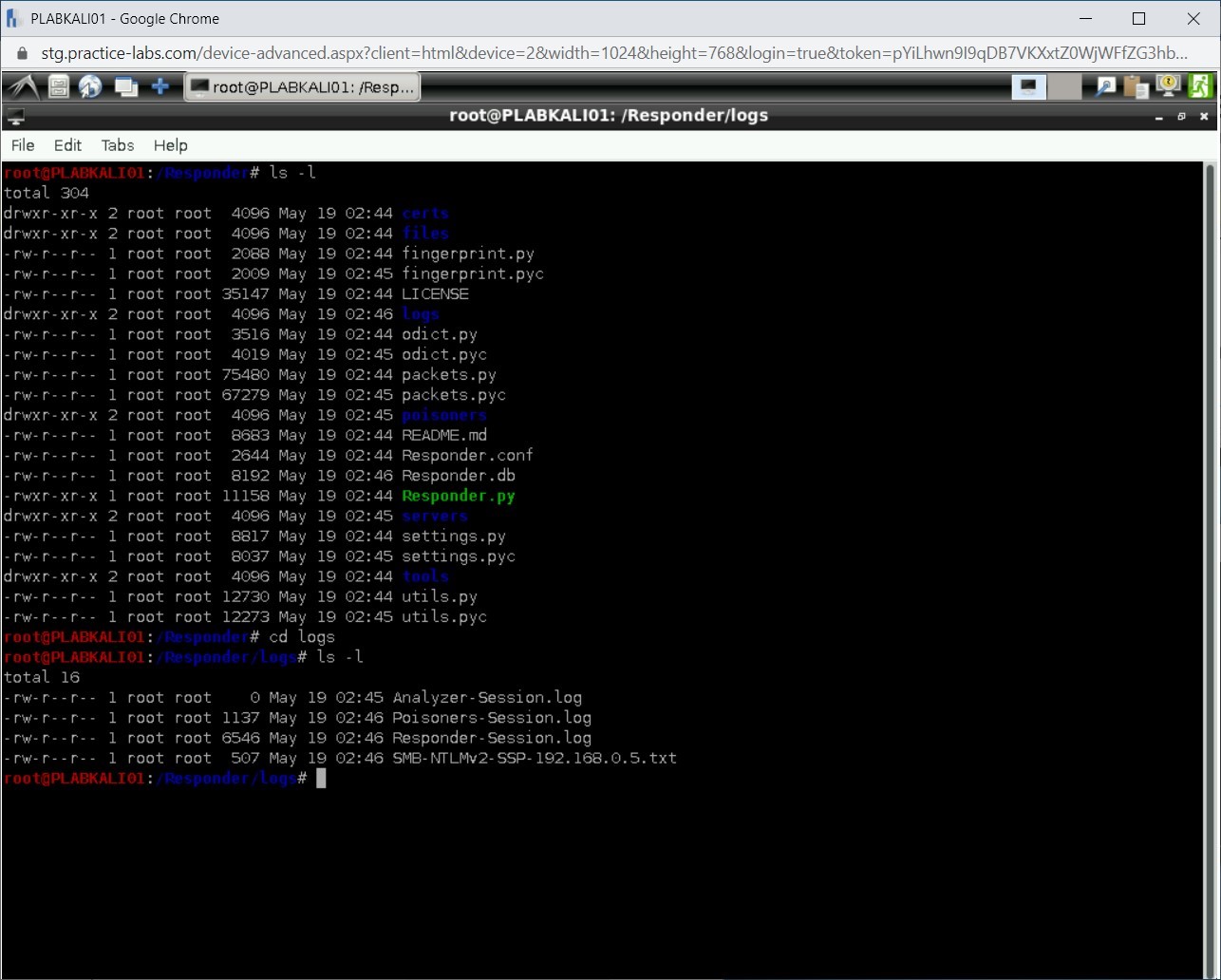 Figure 2.50 Screenshot of PLABKALI01