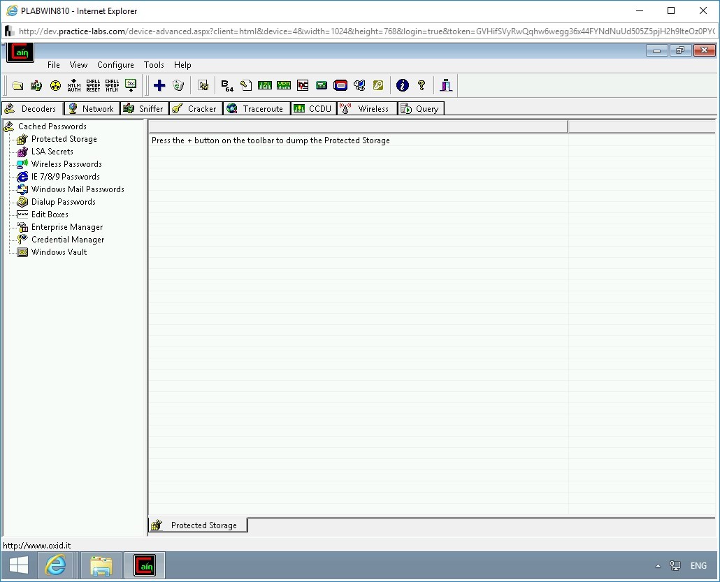 Figure 2.63 Screenshot of PLABWIN810