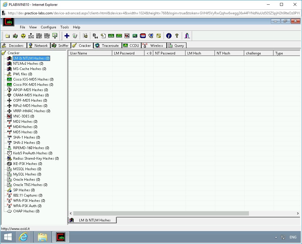 Figure 2.65 Screenshot of PLABWIN810