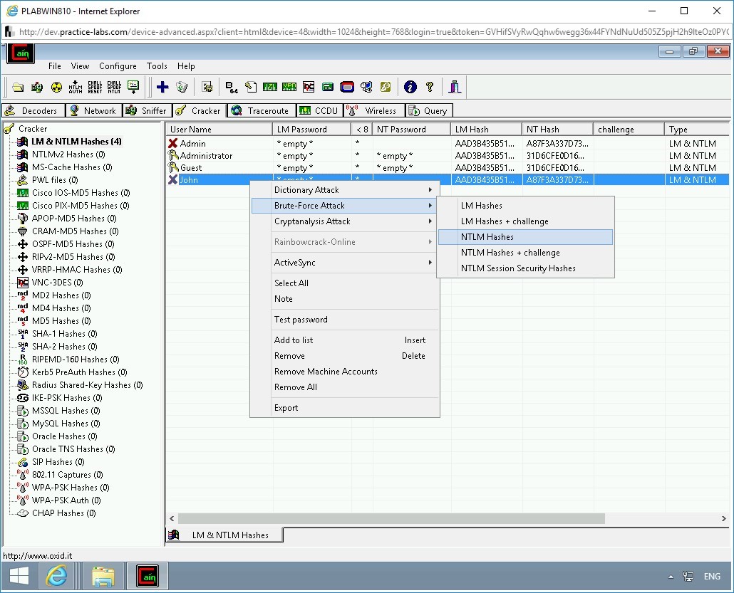 Figure 2.69 Screenshot of PLABWIN810
