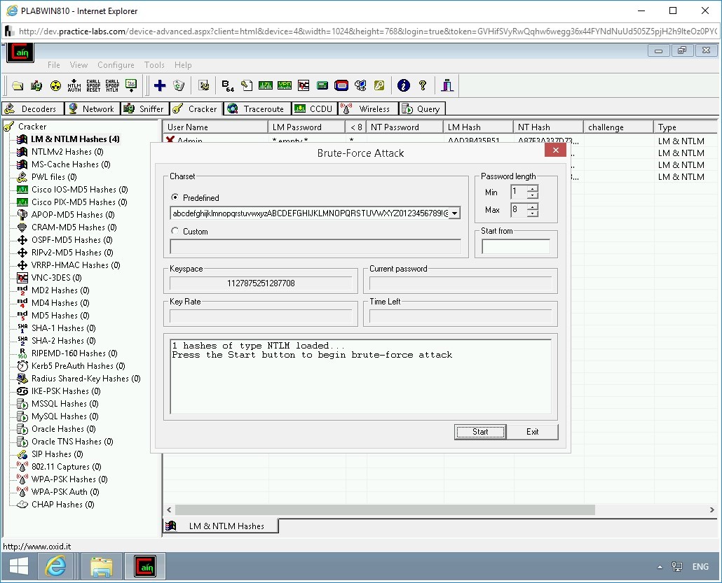 Figure 2.70 Screenshot of PLABWIN810