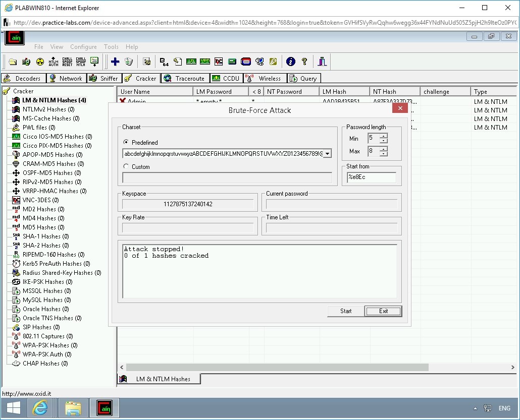 Figure 2.72 Screenshot of PLABWIN810