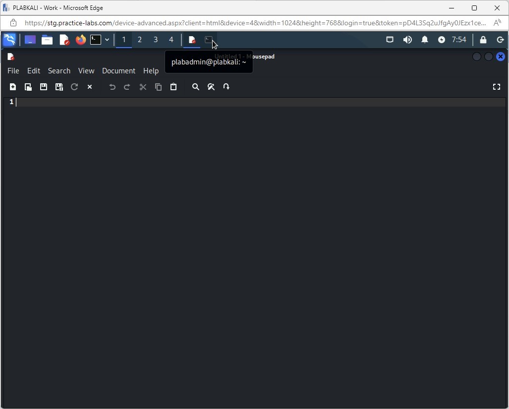 Figure 1.19 Screenshot of PLABWIN10: Displaying selecting the lookup.icann.org search results.