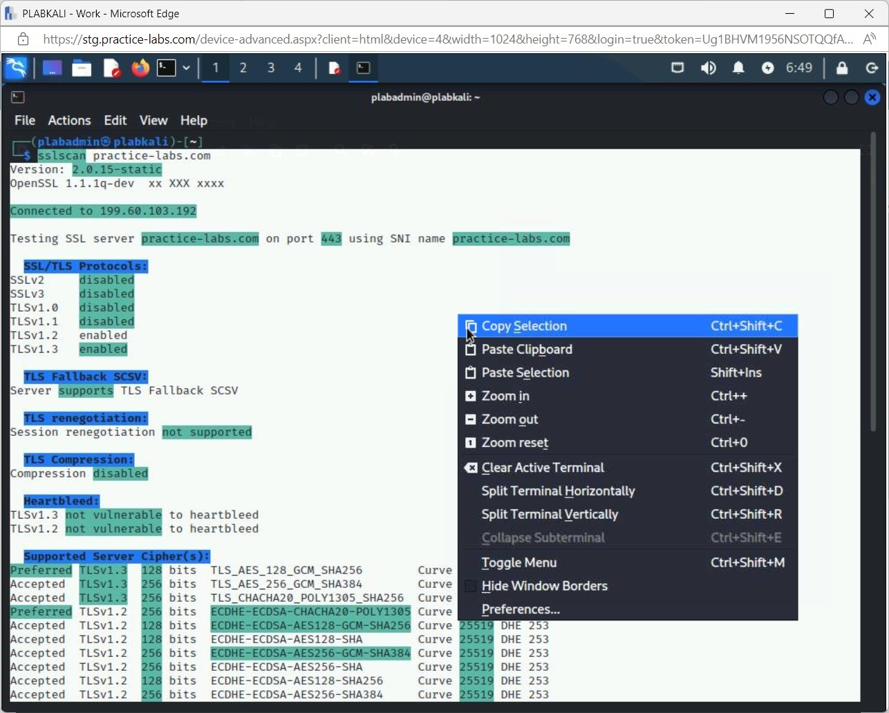 Figure 1.20 Screenshot of PLABWIN10: Displaying opening File Explorer from the Taskbar.