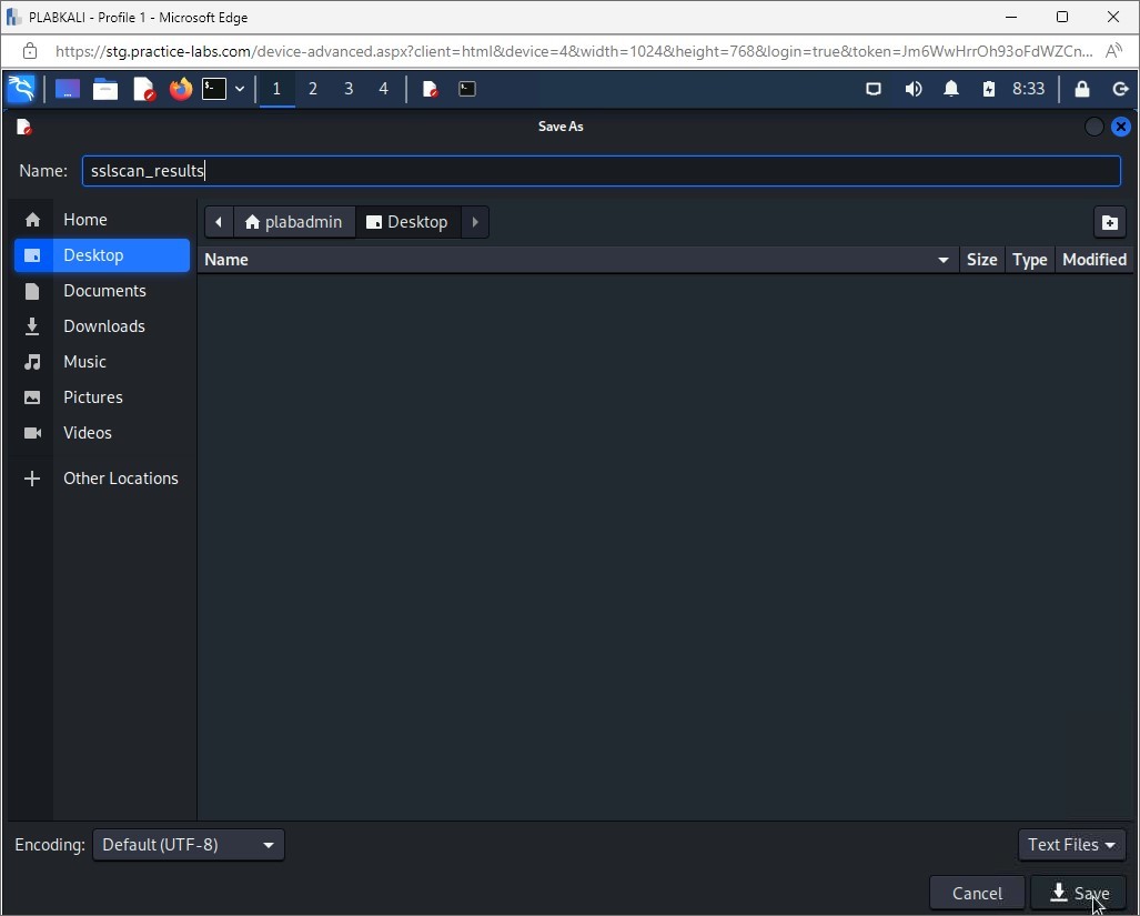 Figure 1.23 Screenshot of PLABWIN10: Displaying copying the selected data into the Notepad file under the ***WHOIS RESULTS*** header.