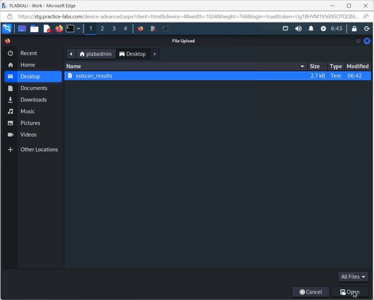 Figure 1.27 Screenshot of PLABWIN10: Displaying the nslookup.io results page and selecting the Authoritative tab.