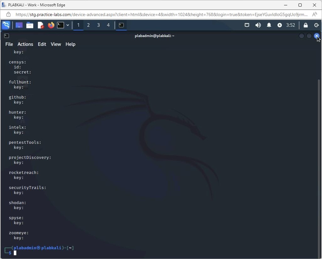 Figure 1.40 Screenshot of PLABKALI: Displaying selecting Firefox.