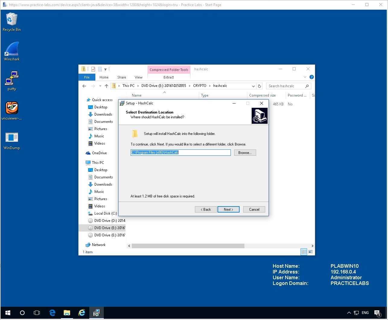 Figure 2.2. Screenshot of PLABWIN10