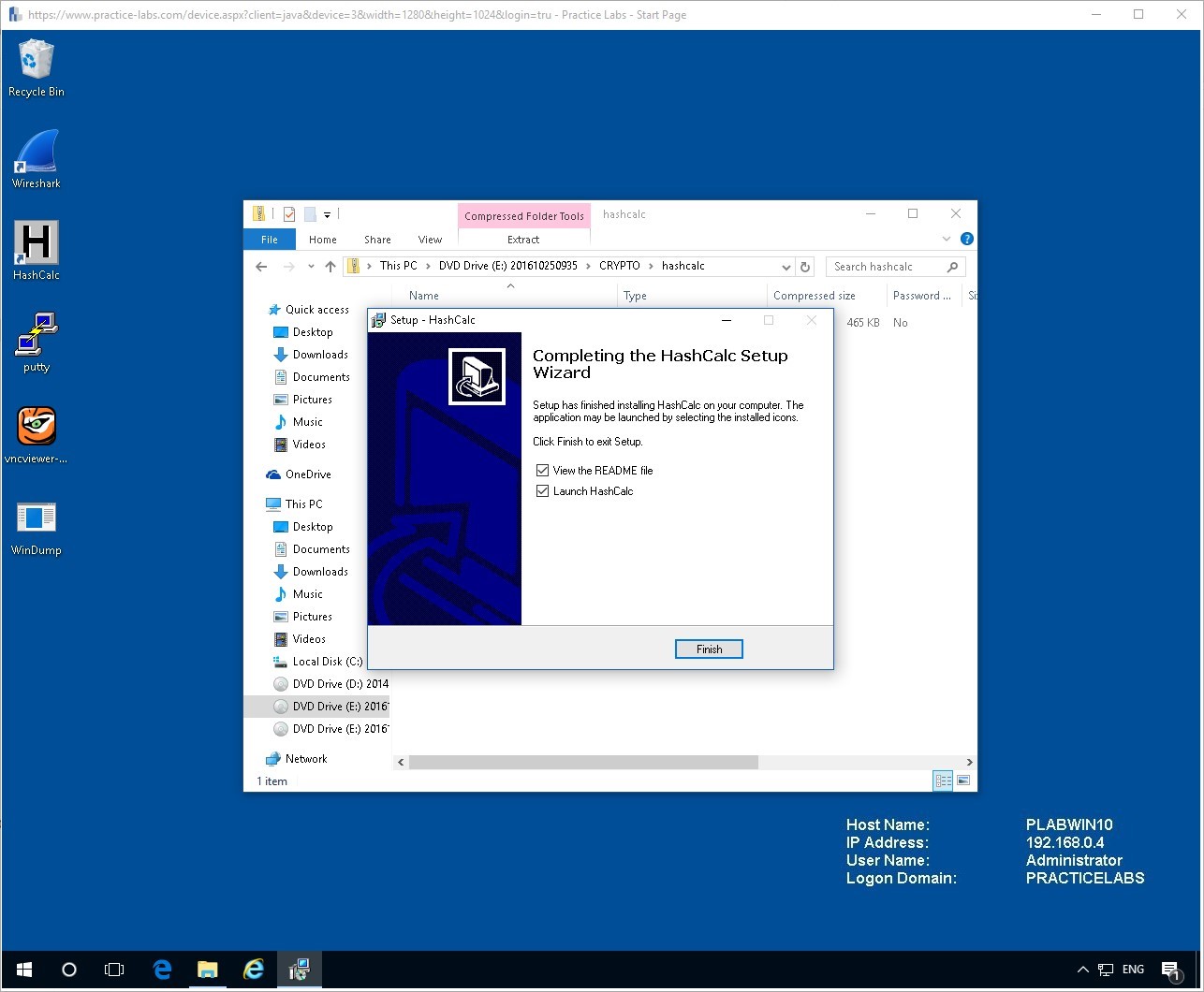 Figure 2.3. Screenshot of PLABWIN10