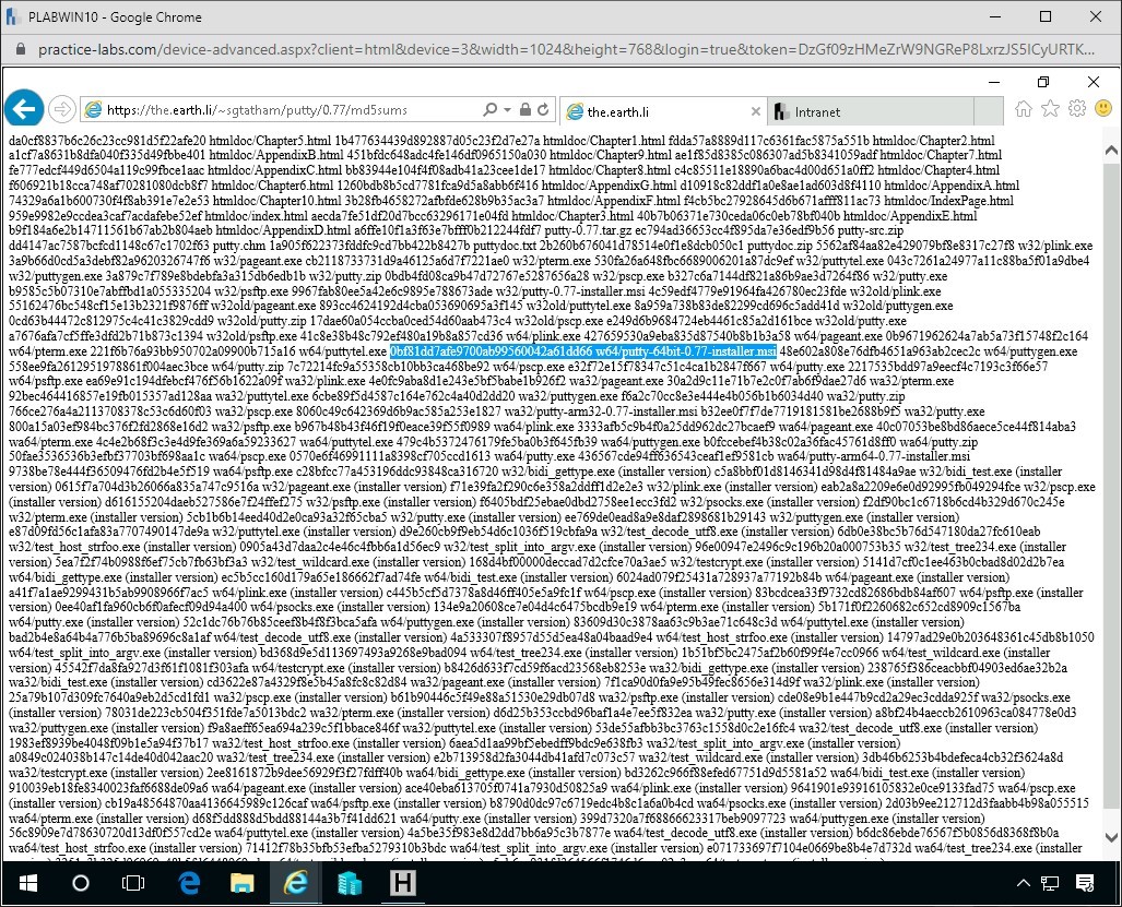 Figure 3.2. Screenshot of PLABWIN10