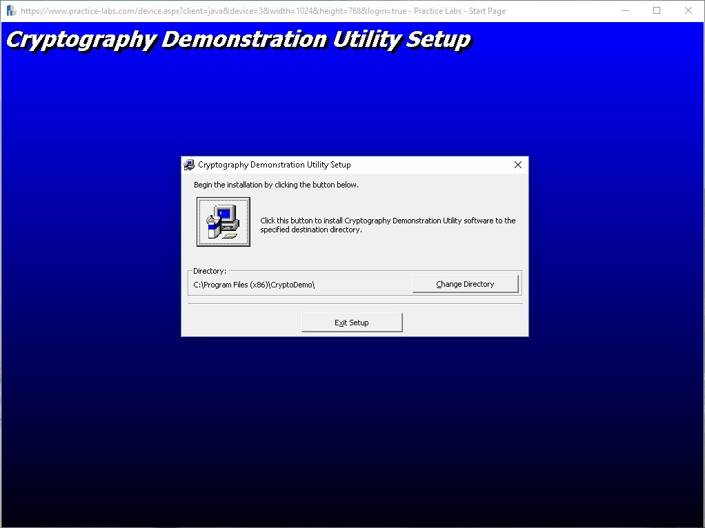 Figure 1.6. Screenshot of PLABWIN10