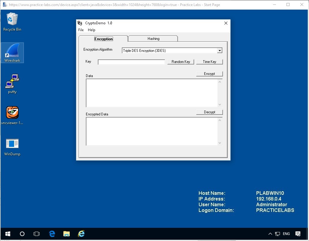 Figure 1.8. Screenshot of PLABWIN10