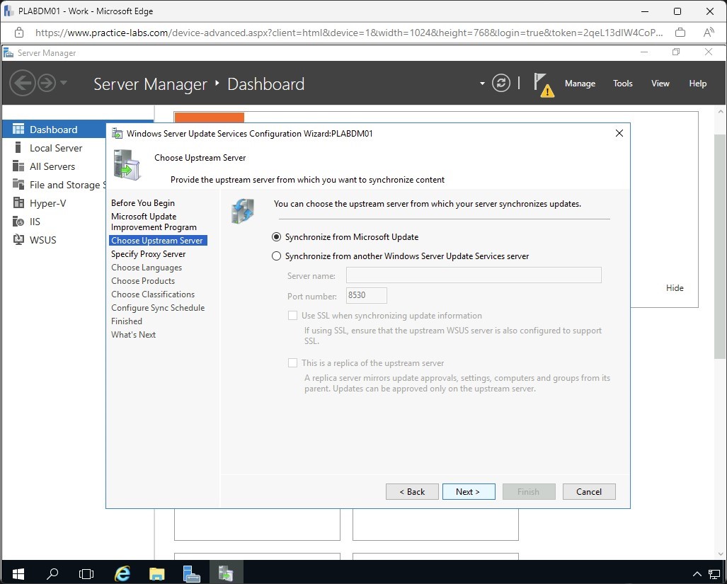 Figure 1.14 Screenshot of the PLABDM01 desktop