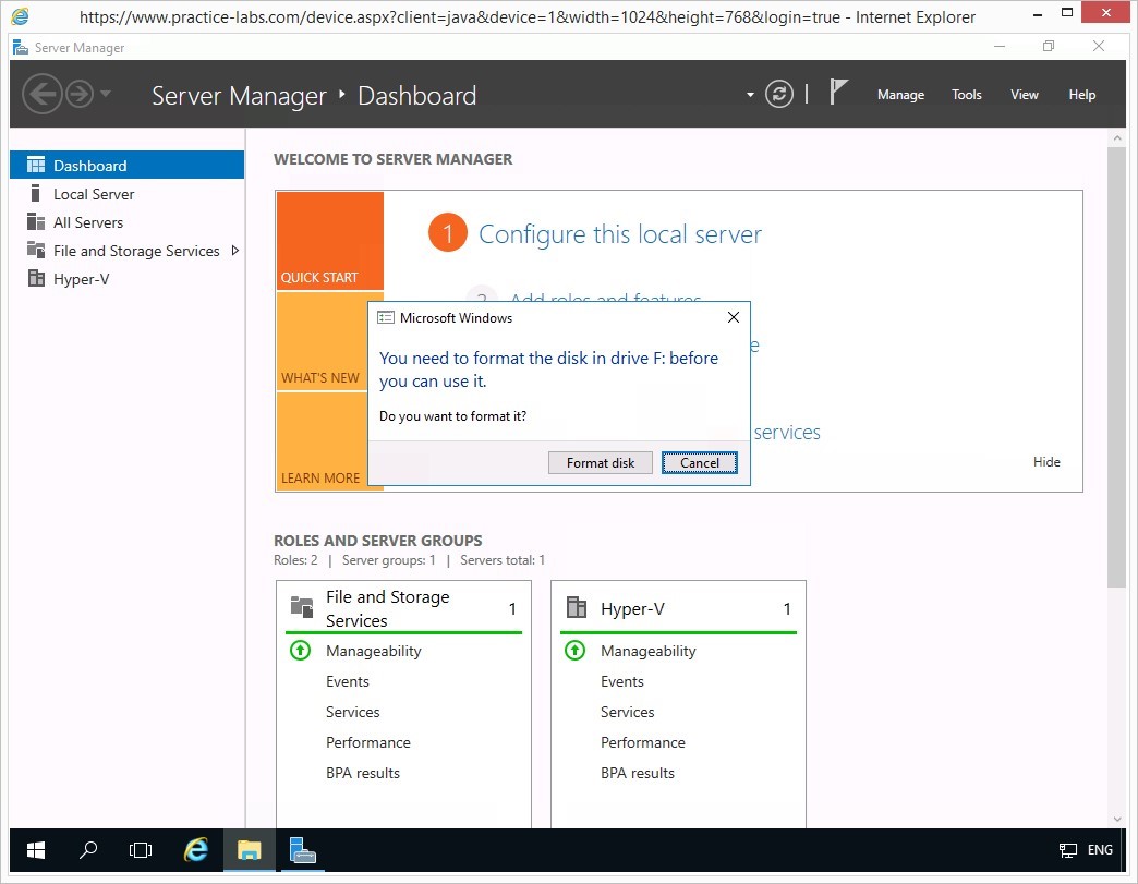 Figure 1.10 Screenshot of PLABDM01