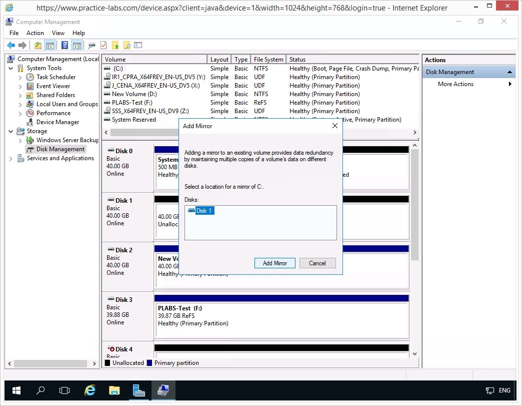 Figure 1.17 Screenshot of PLABDM01