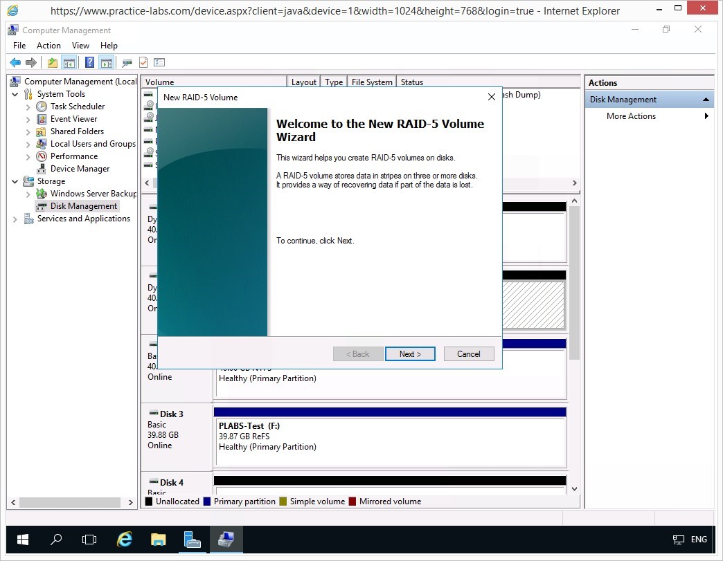 Figure 1.22 Screenshot of PLABDM01