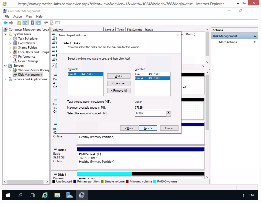 Figure 1.36 Screenshot of PLABDM01