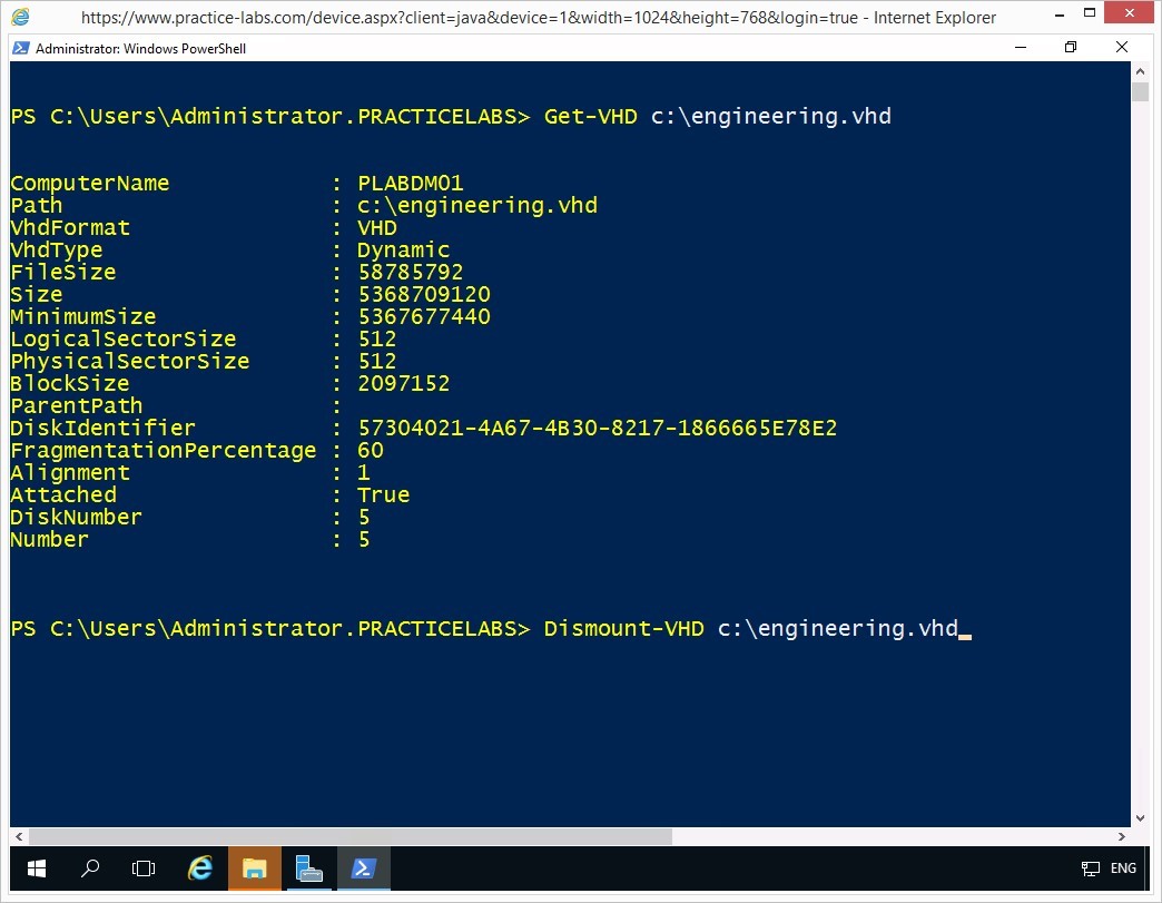 Figure 2.6 Screenshot of PLABDM01