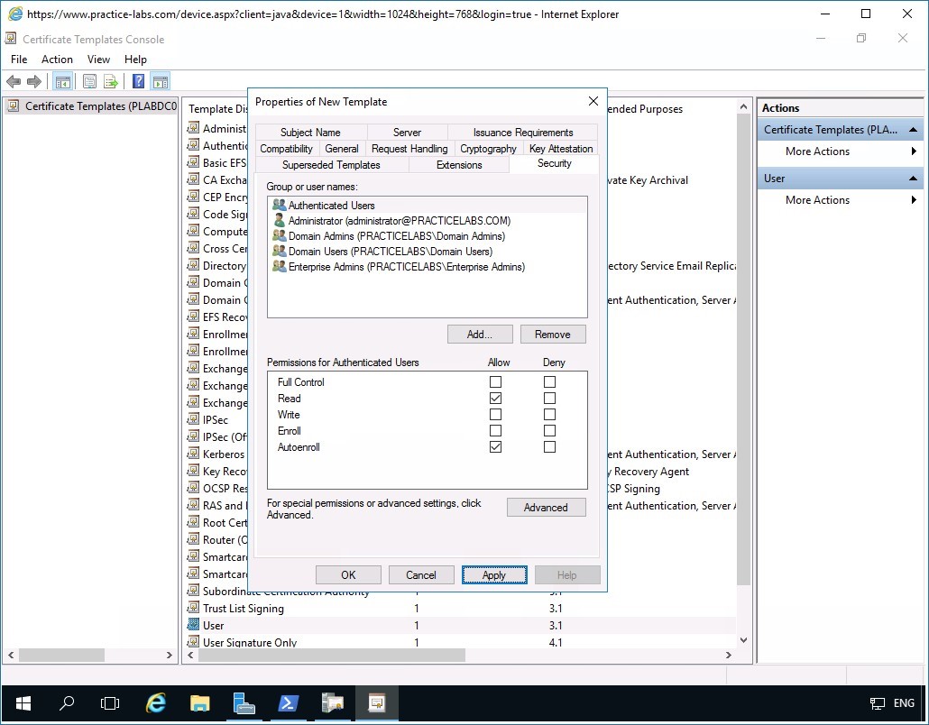 Figure 2.5 Screenshot of PLABDM01