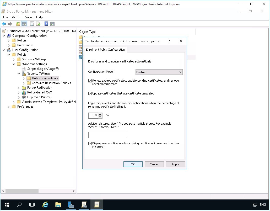 Figure 2.17 Screenshot of PLABDC01