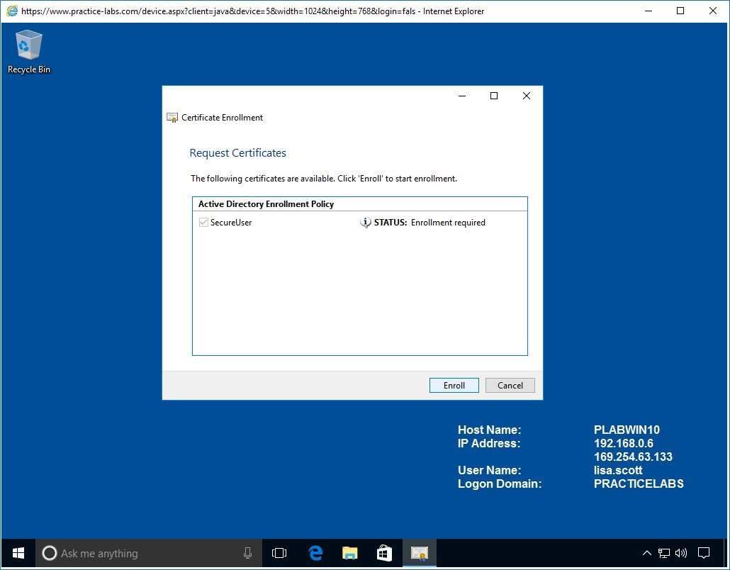 Figure 2.22 Screenshot of PLABWIN10