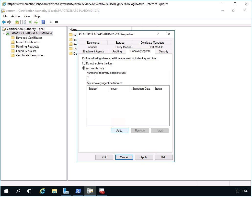 Figure 3.21 Screenshot of PLABDM01