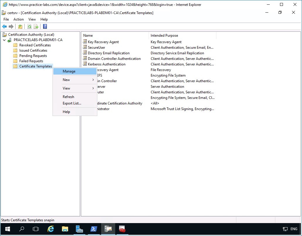 Figure 3.25 Screenshot of PLABDM01