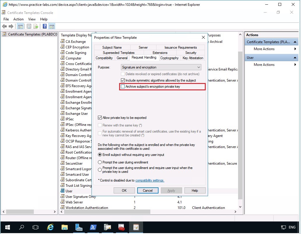 Figure 3.28 Screenshot of PLABDM01