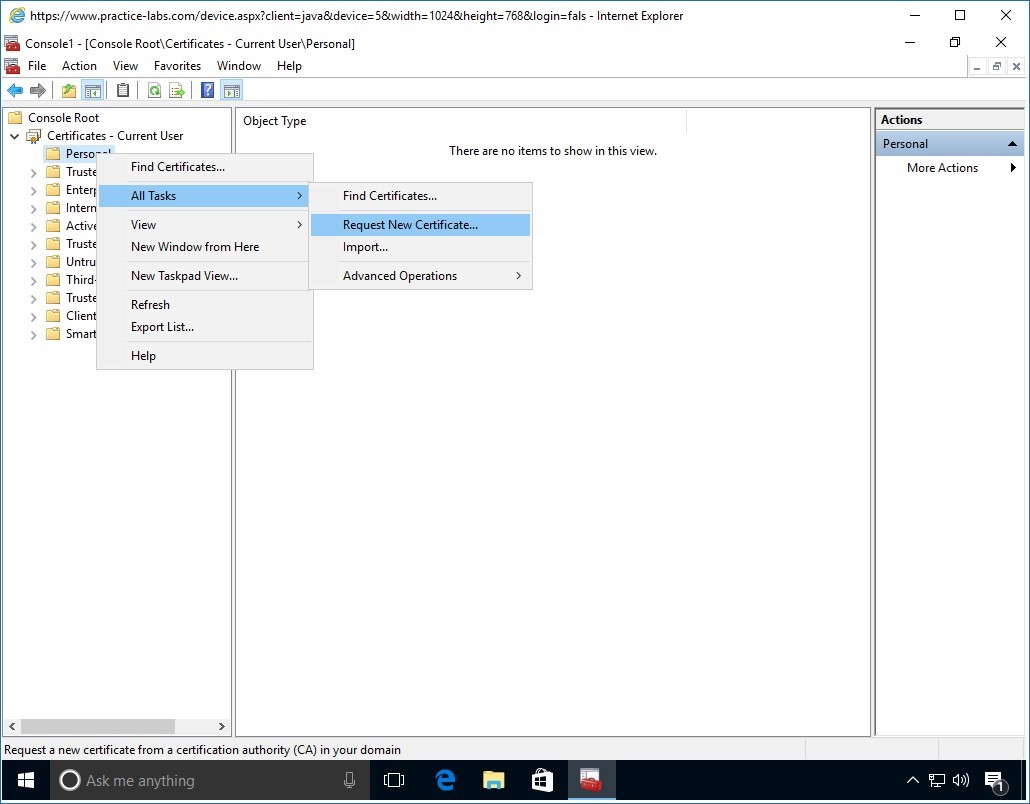 Figure 4.4 Screenshot of PLABWIN10