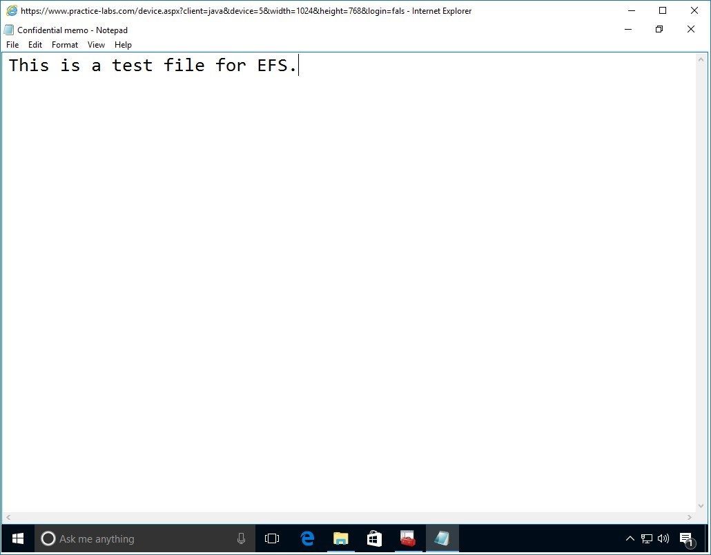 Figure 4.9 Screenshot of PLABWIN10