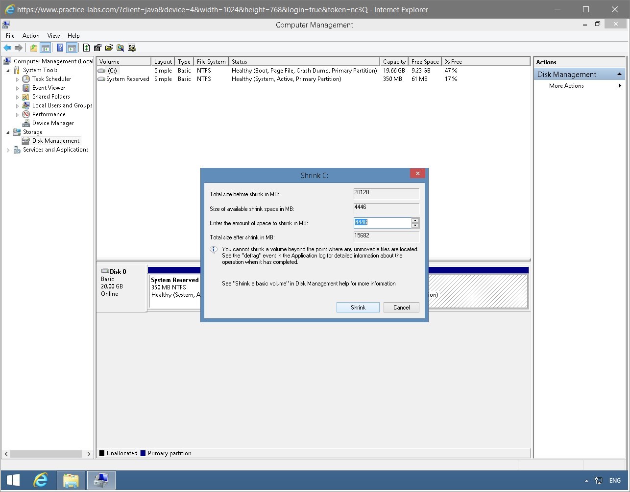 Figure 1.21 Screenshot of the PLABWIN810 desktop