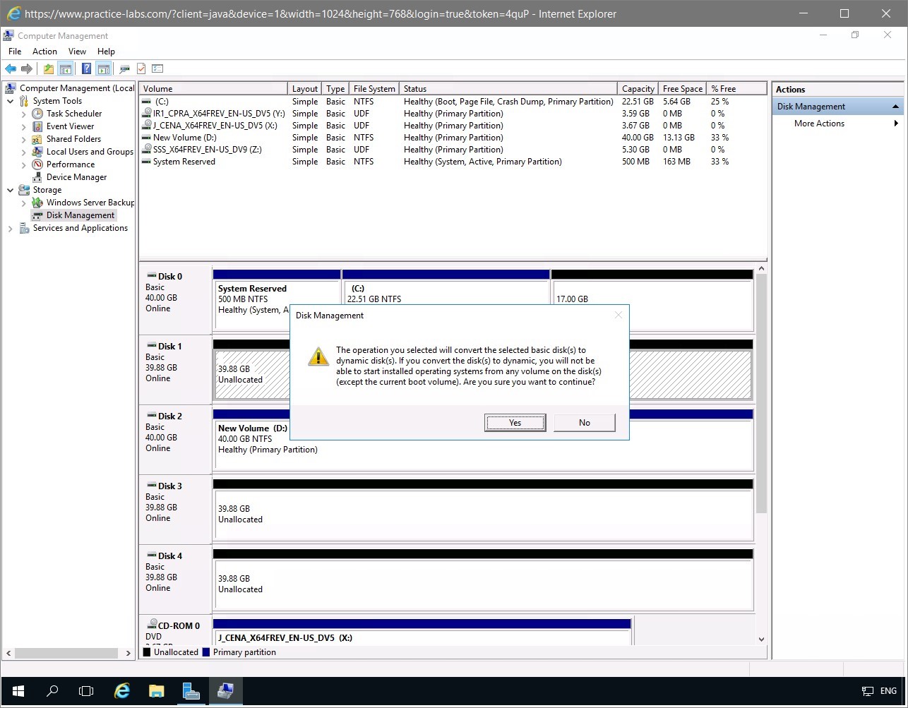 Figure 1.12 Screenshot of the PLABDM01 desktop