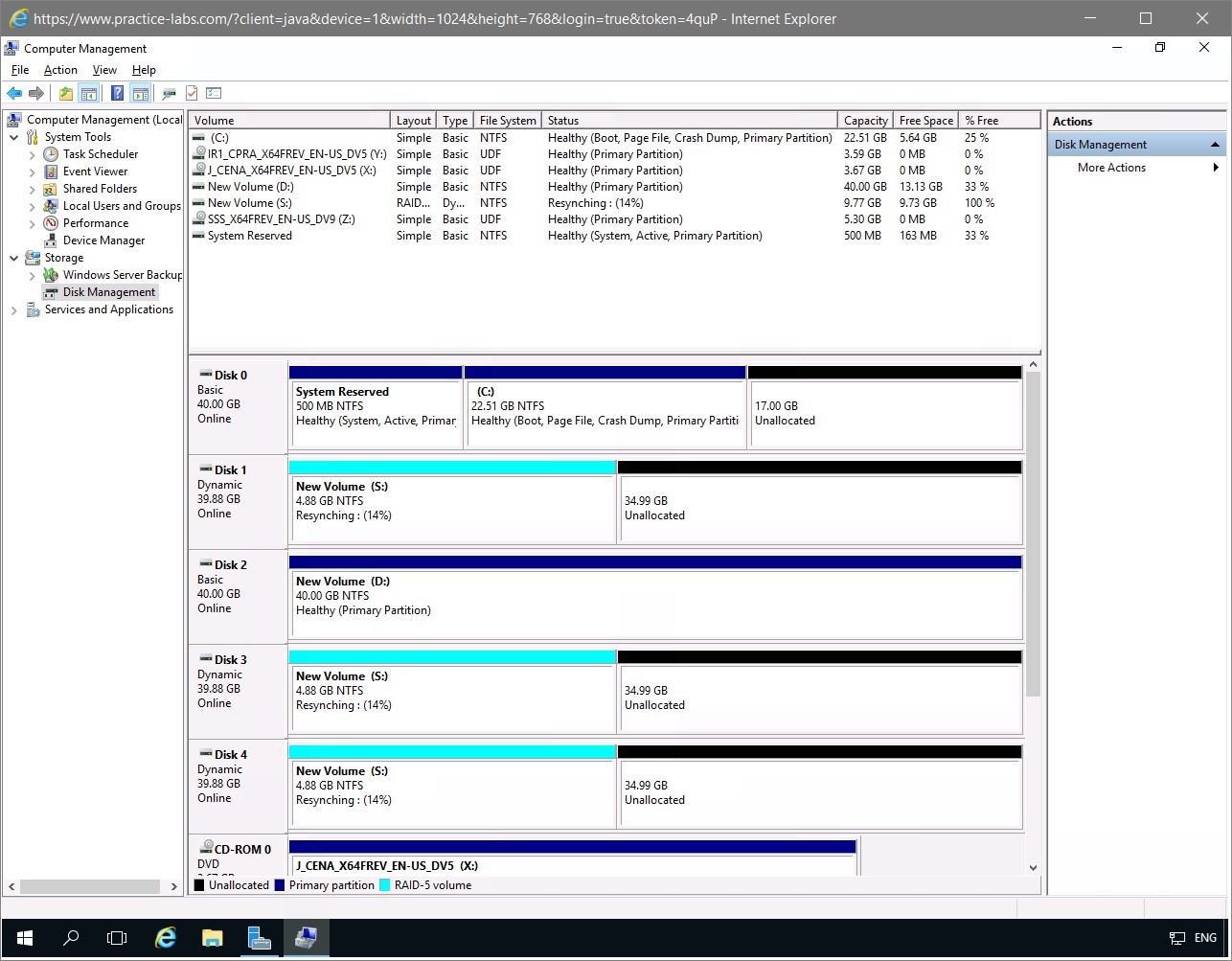 Figure 1.13 Screenshot of the PLABDM01 desktop