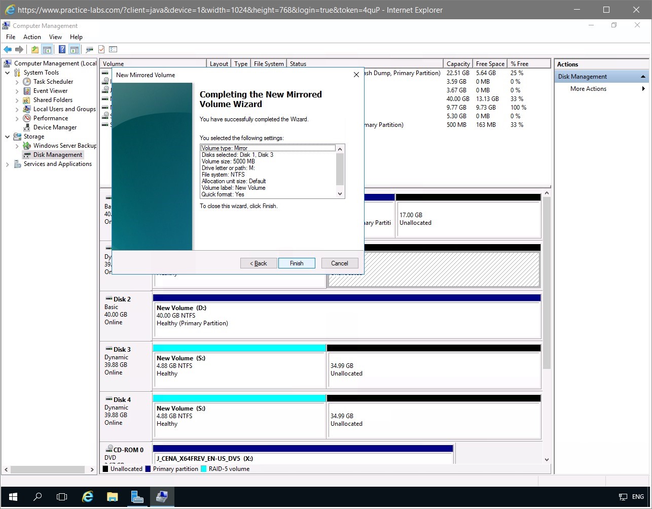 Figure 1.22 Screenshot of the PLABDM01 desktop