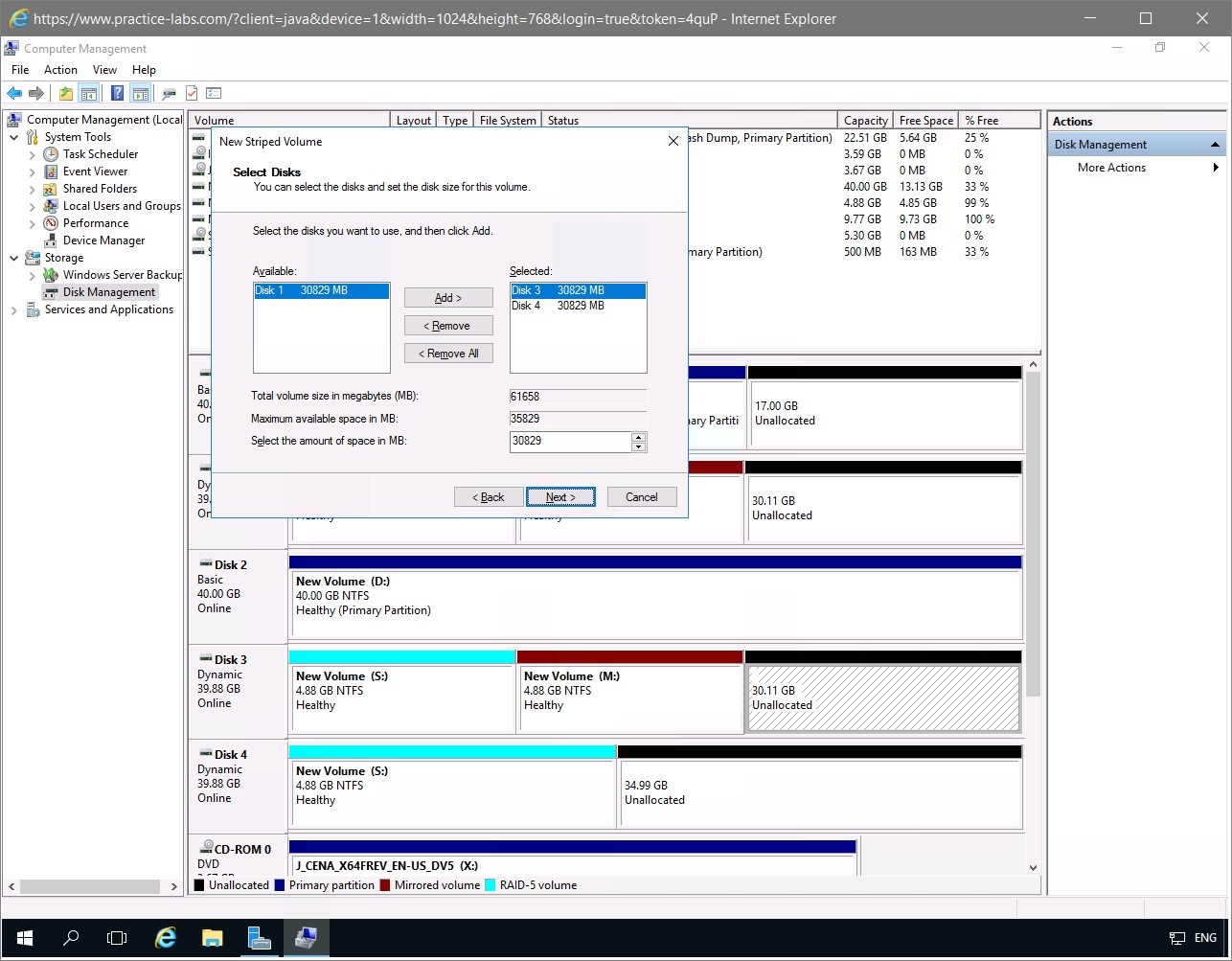 Figure 1.27 Screenshot of the PLABDM01 desktop