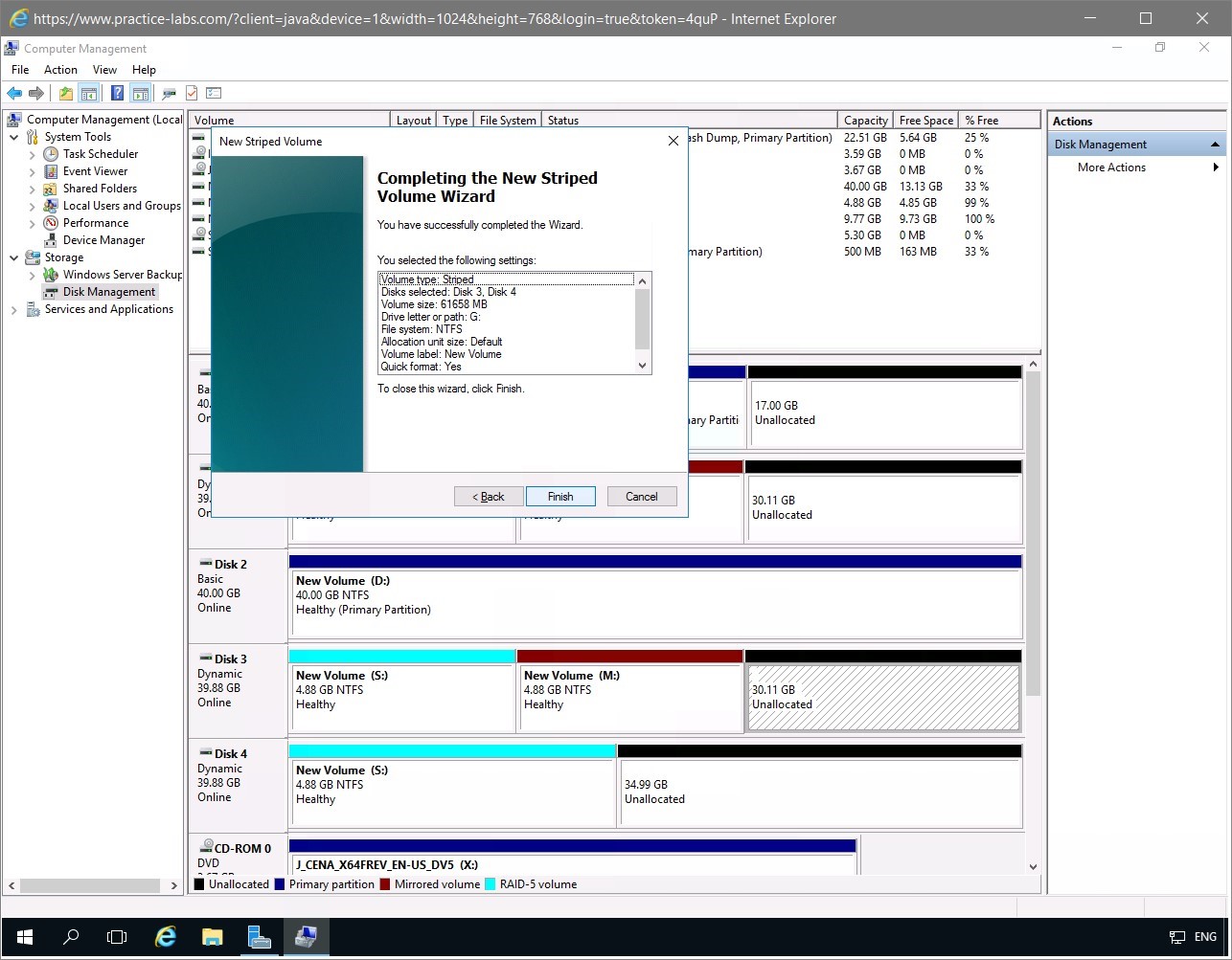 Figure 1.31 Screenshot of the PLABDM01 desktop