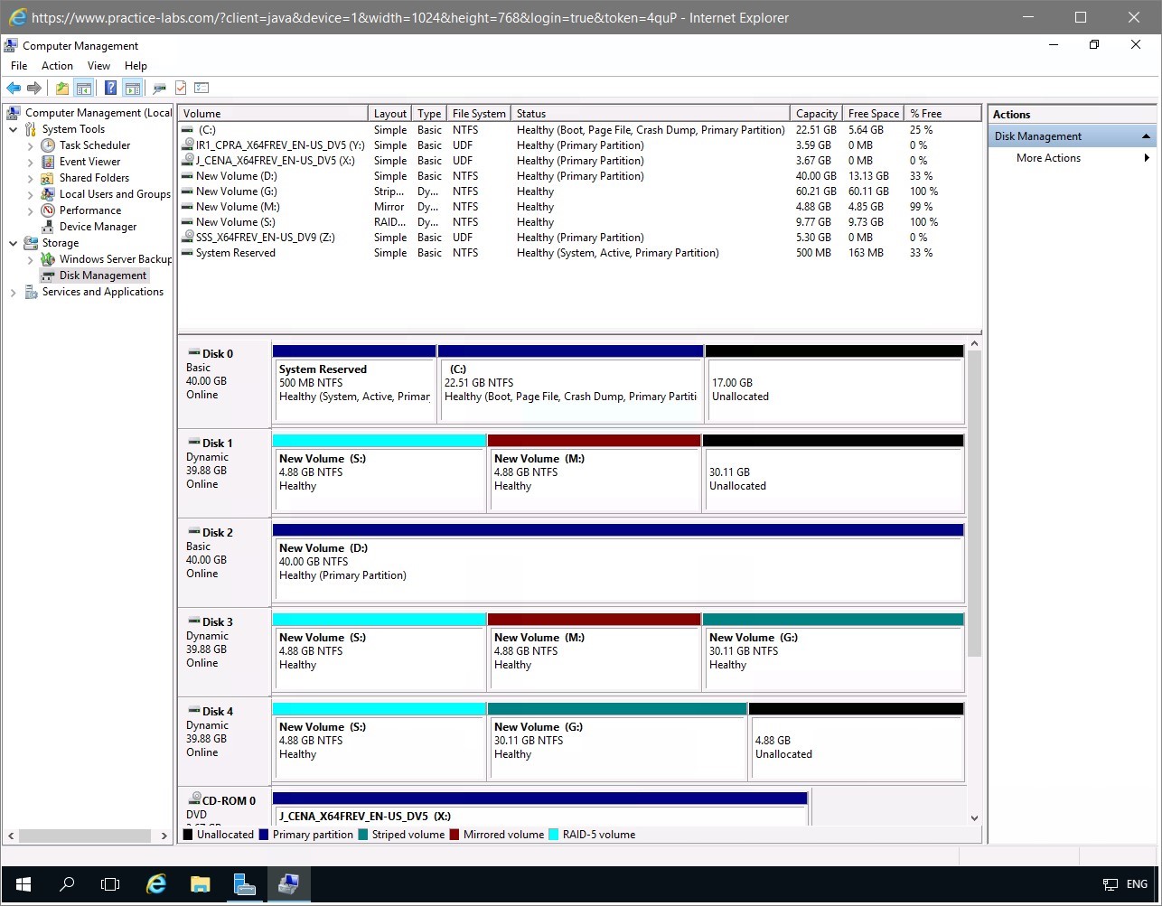 Figure 1.32 Screenshot of the PLABDM01 desktop