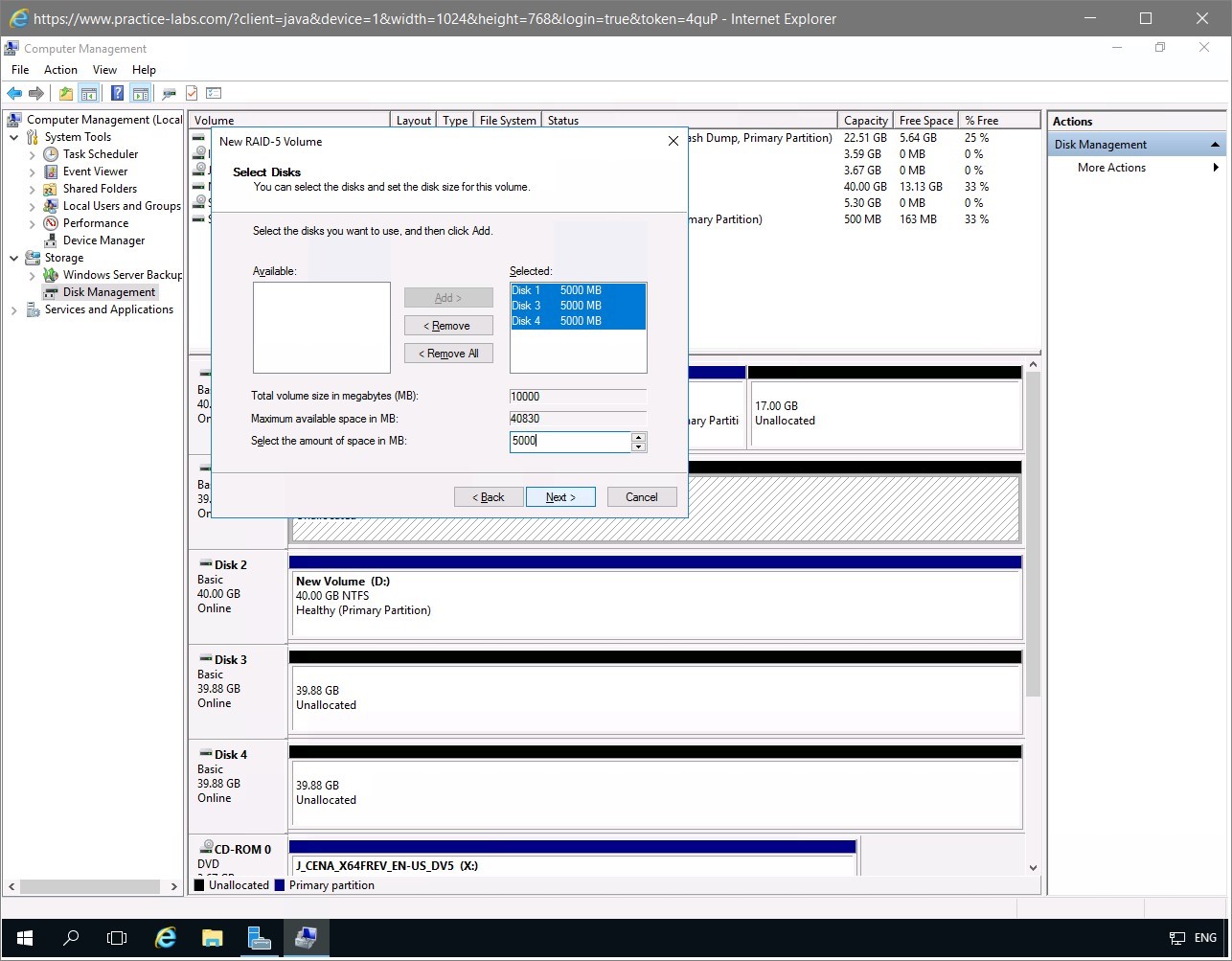 Figure 1.8 Screenshot of the PLABDM01 desktop