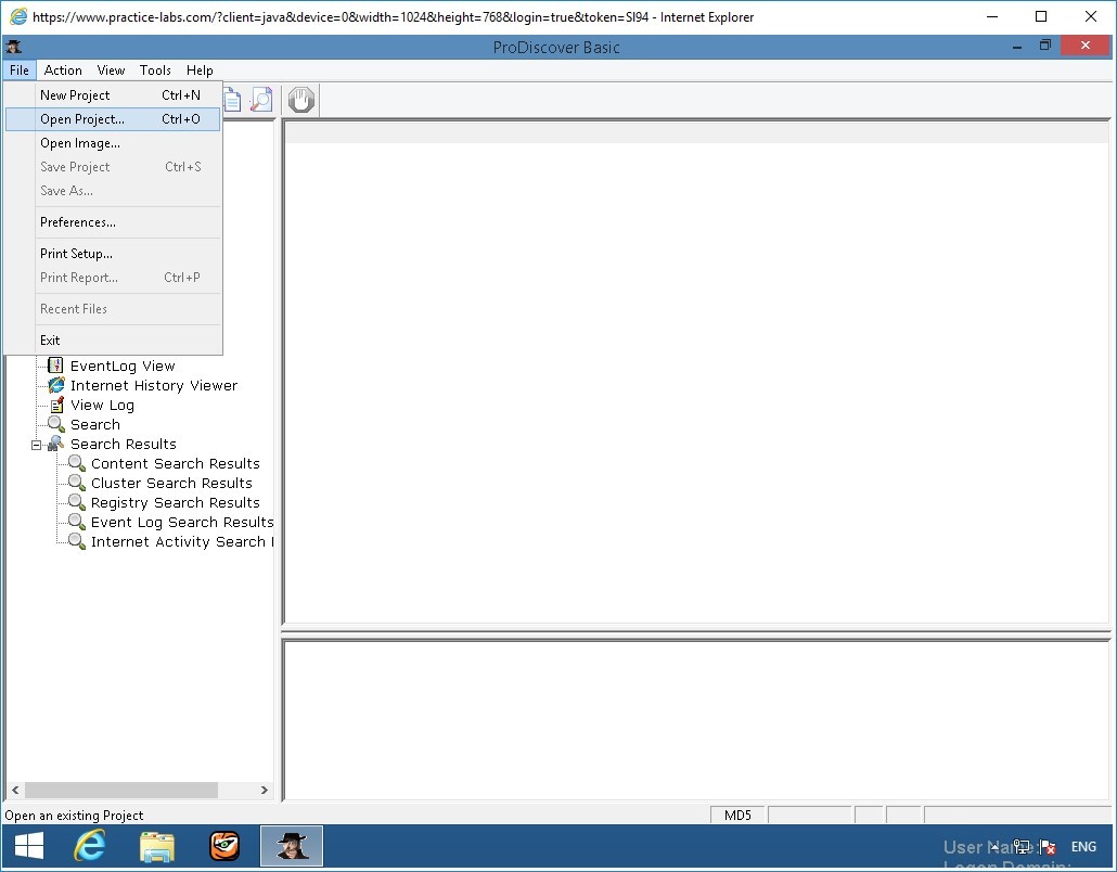 Figure 2.37 Screenshot of PLABWIN810